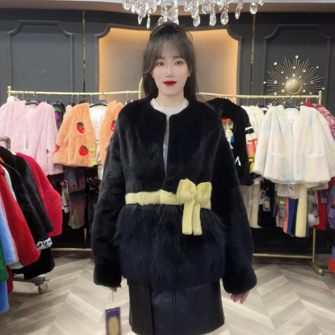 冬季新款时尚水貂