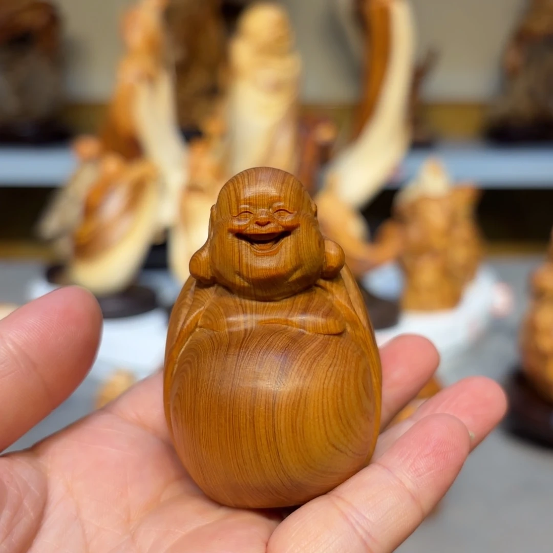 柏木（崖柏）太行崖柏弥勒佛