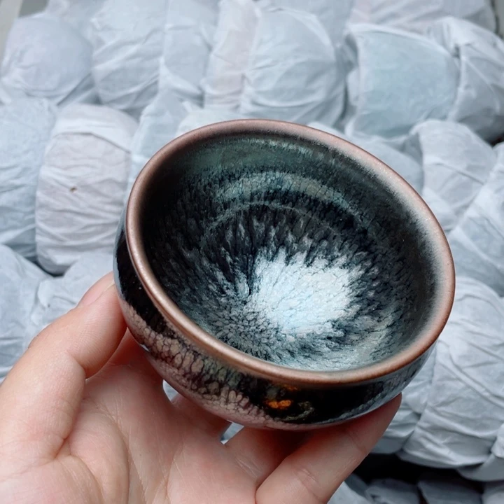 茶盏建窑建盏主人杯