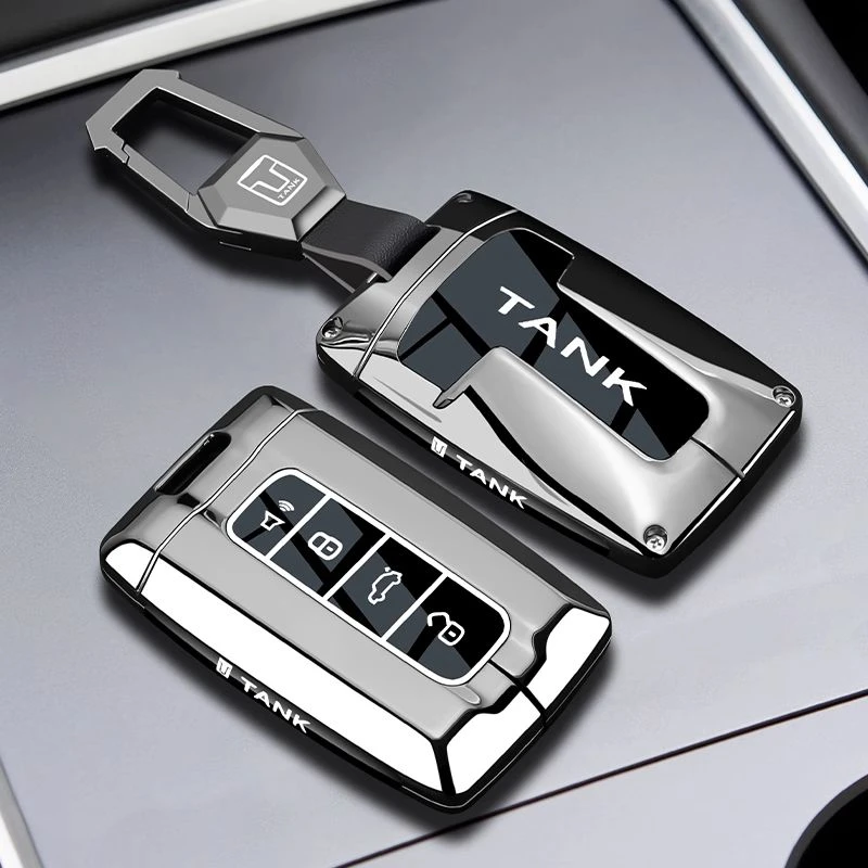 坦克300钥匙套25新款500专用400hi4t/z高级感700三百女士金属壳扣