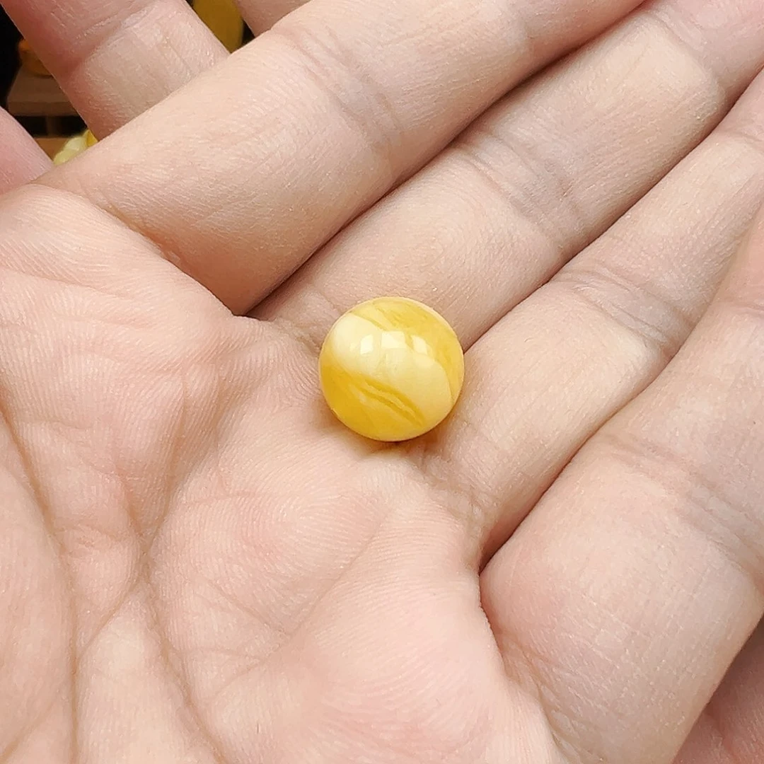 蜜蜡未镶嵌珠宝奇石盘*蛋单珠