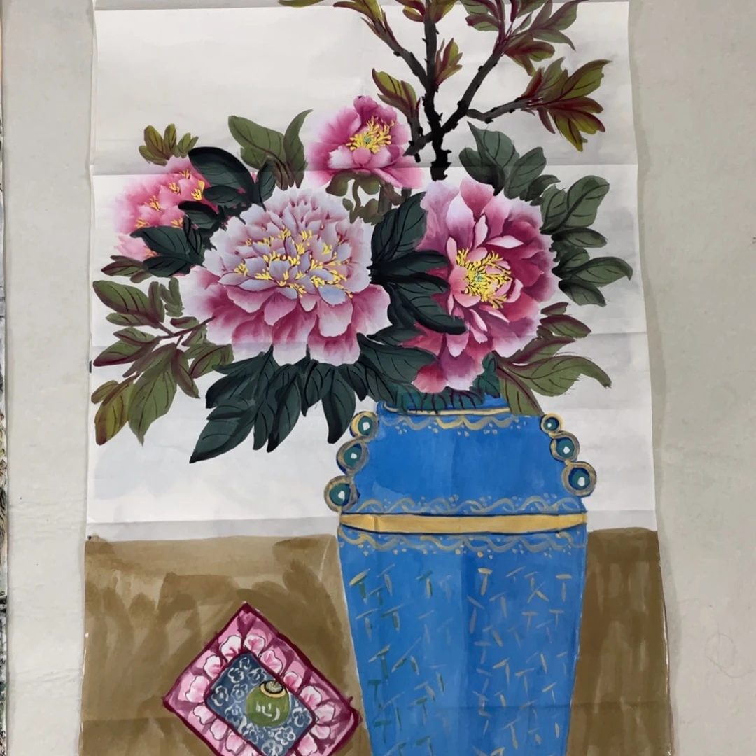 国画无落款老师绘画