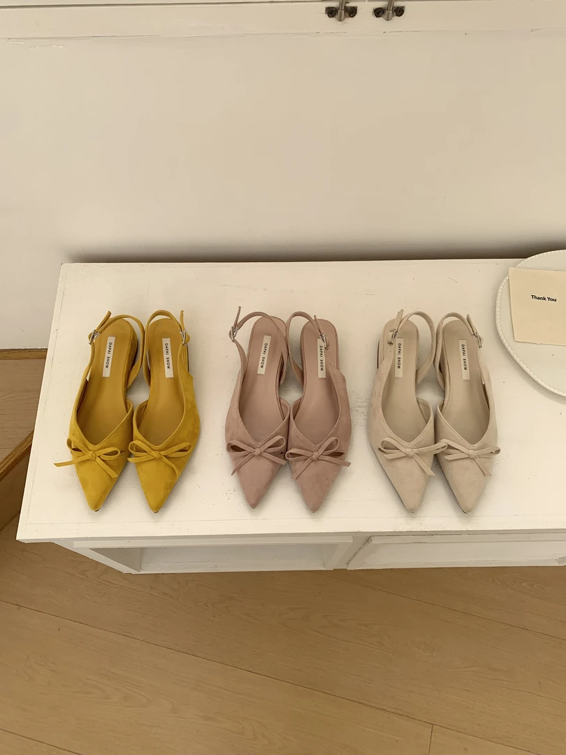 时尚包头凉鞋细跟低跟粗跟凉鞋女时装凉鞋包头尖头高跟鞋夏季平底