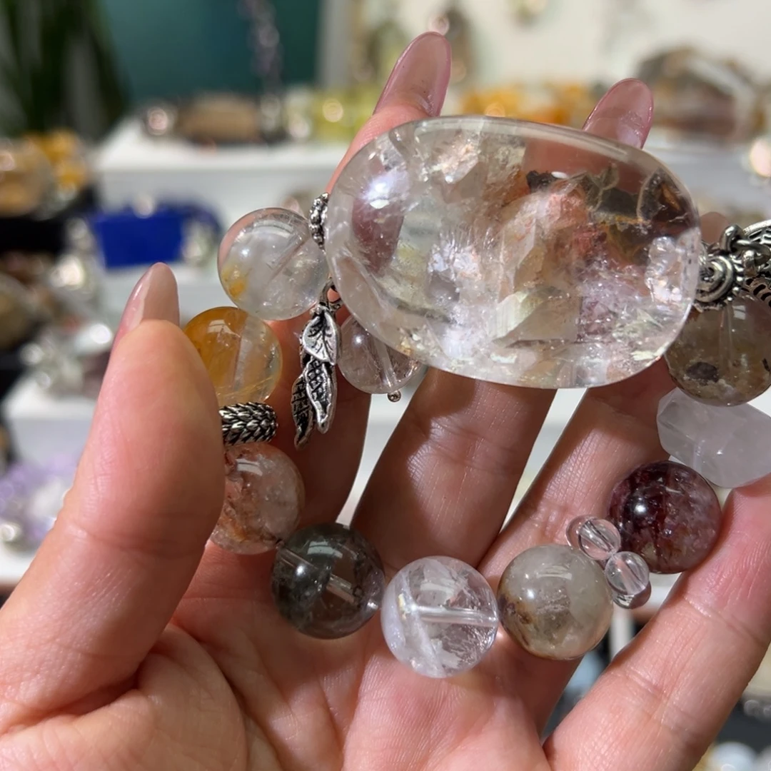 木***凡水晶手链合金手串