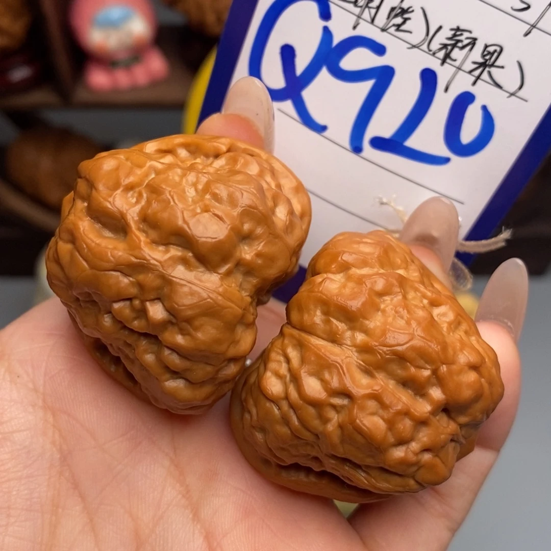 文玩核桃吊坠三角蛙39