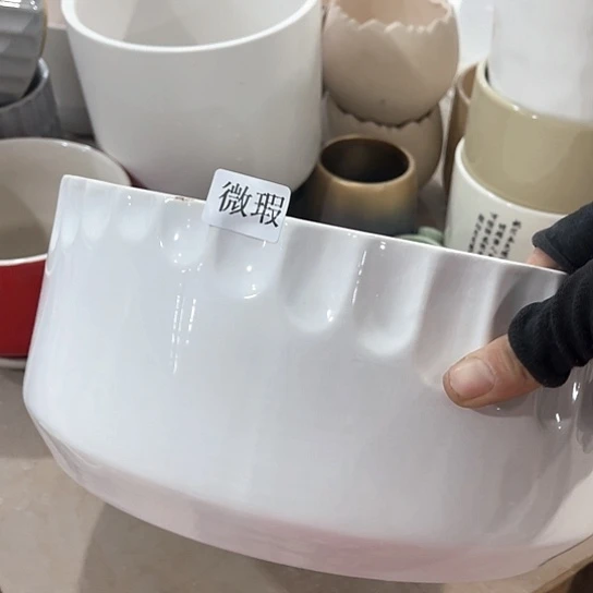 外贸尾货多肉绿植陶瓷花盆