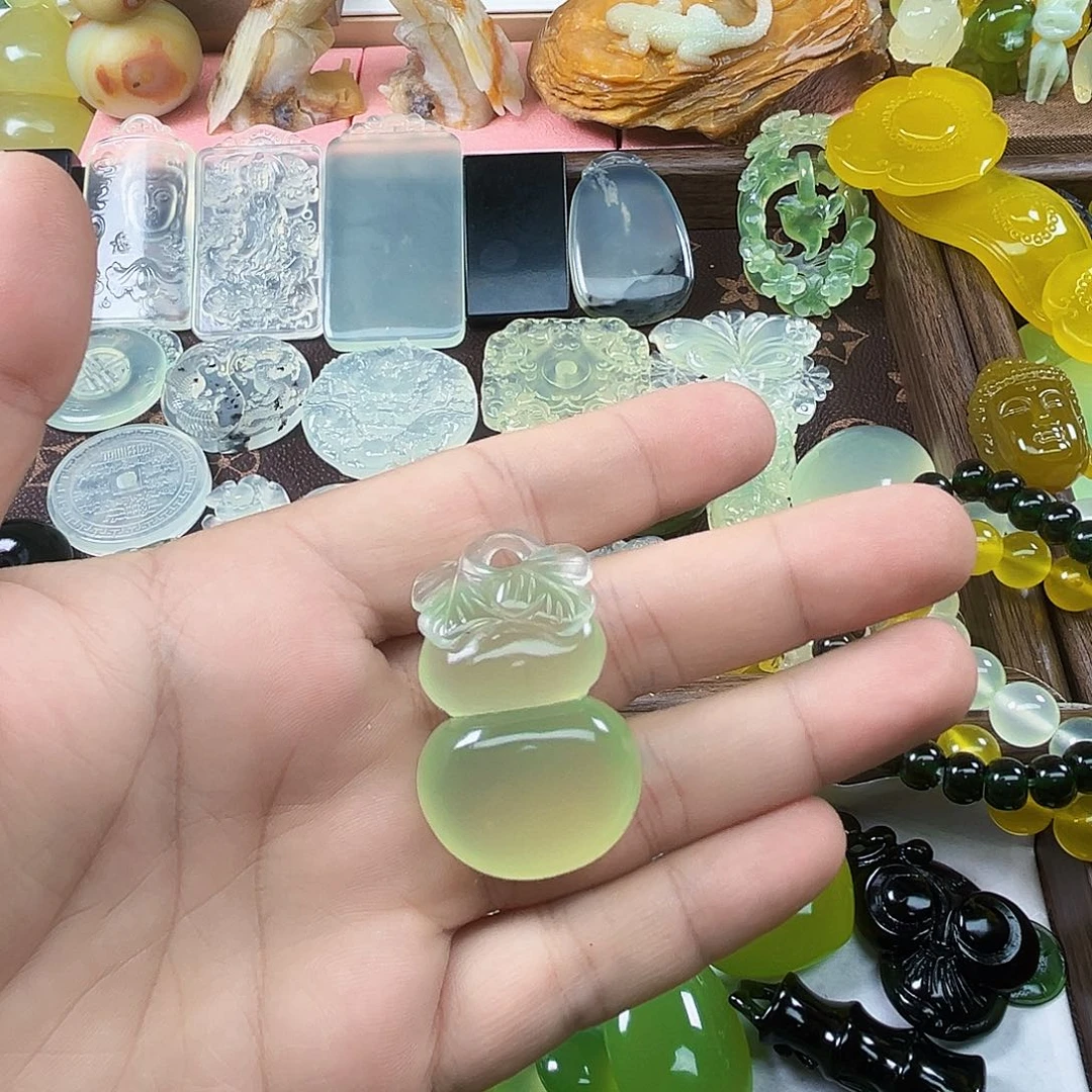 疯***风岫玉未镶嵌吊坠(不含链)