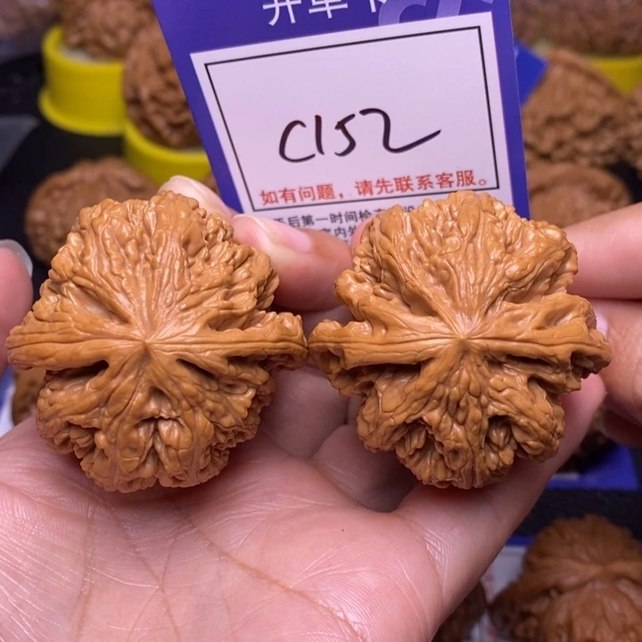 把件文玩核桃45粗筋c152
