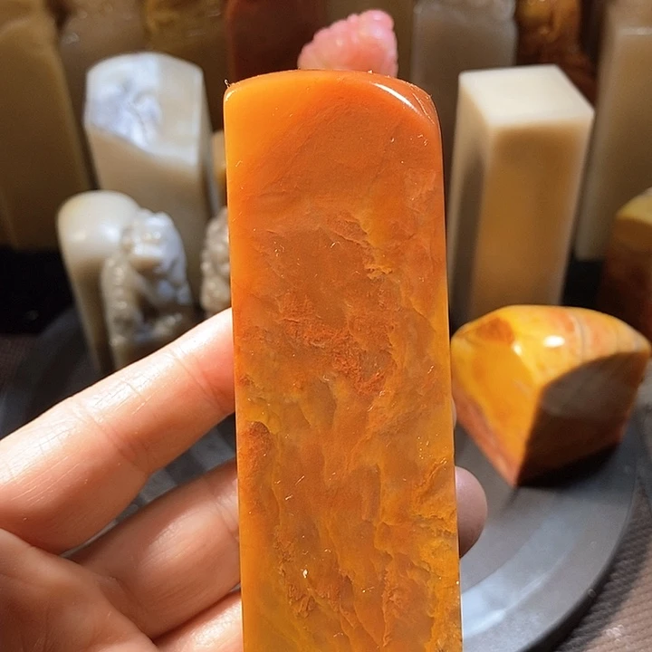 巴林石印石予*巴林石雕刻艺术品