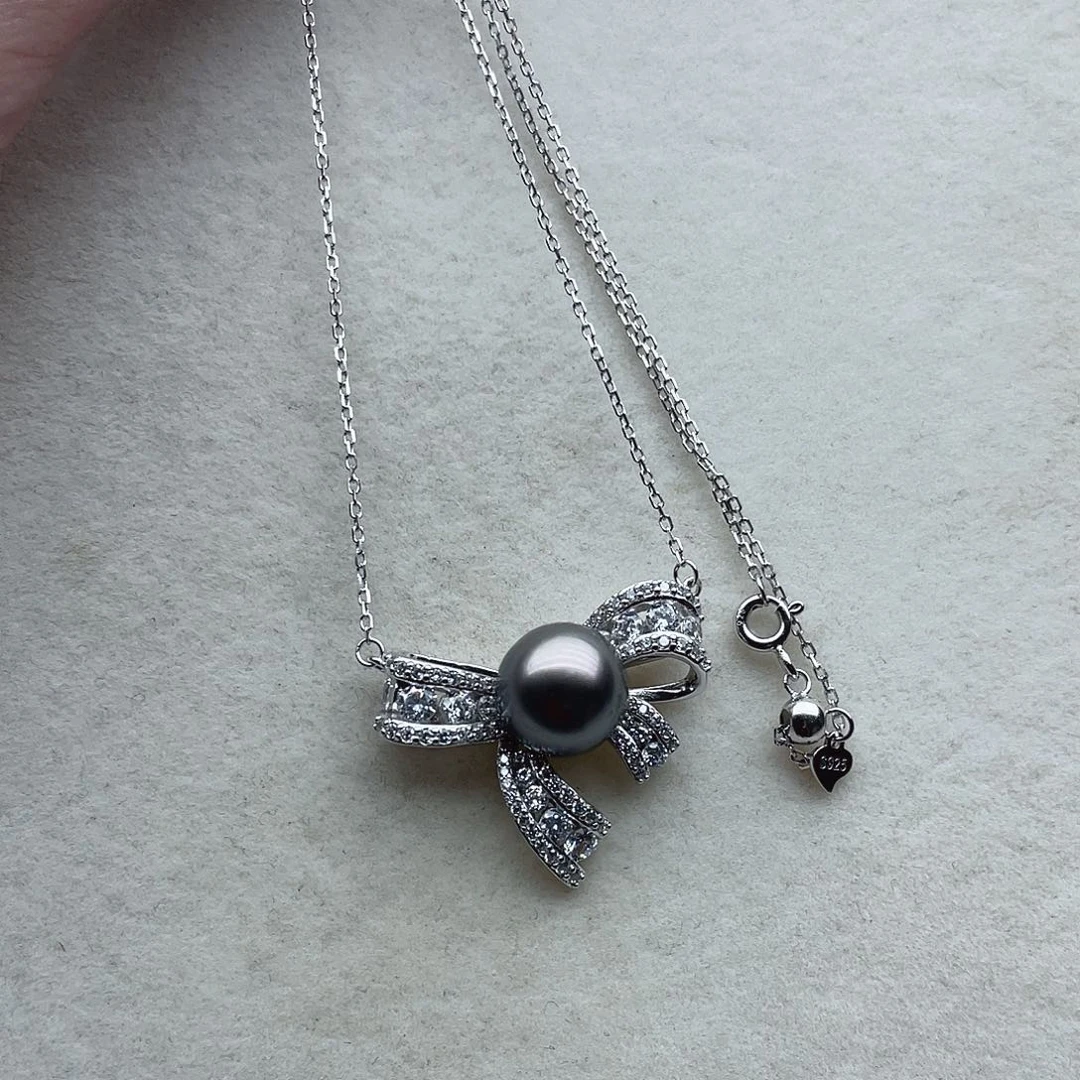 套链71海水珍珠银S925镶嵌