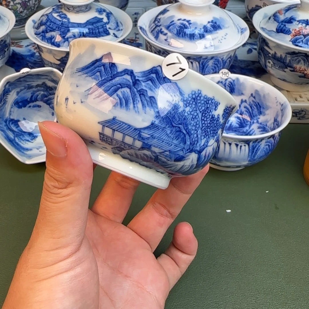 彦祖纯手工手绘茶具71