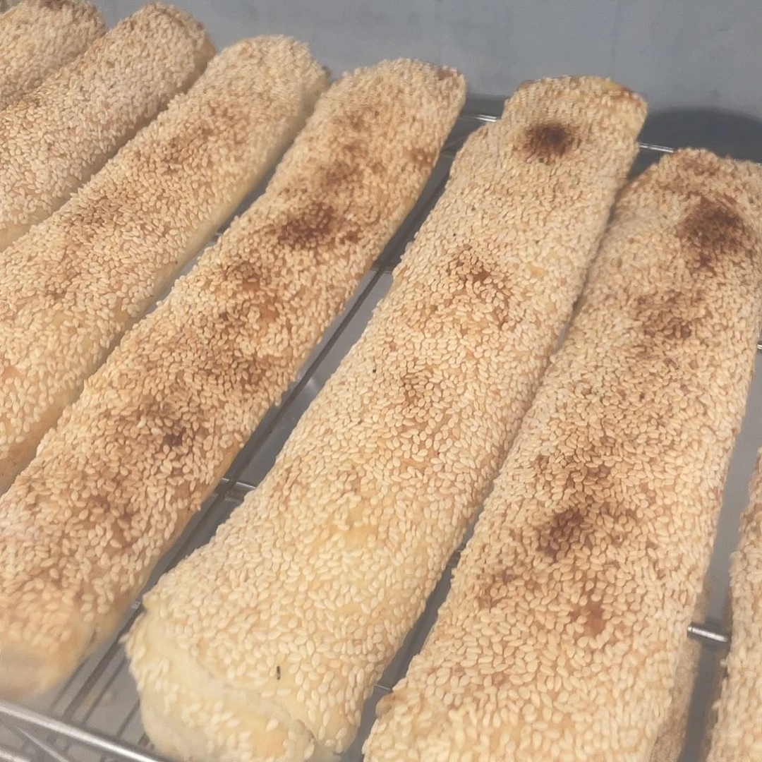 中国大陆芝麻烧饼十元7个