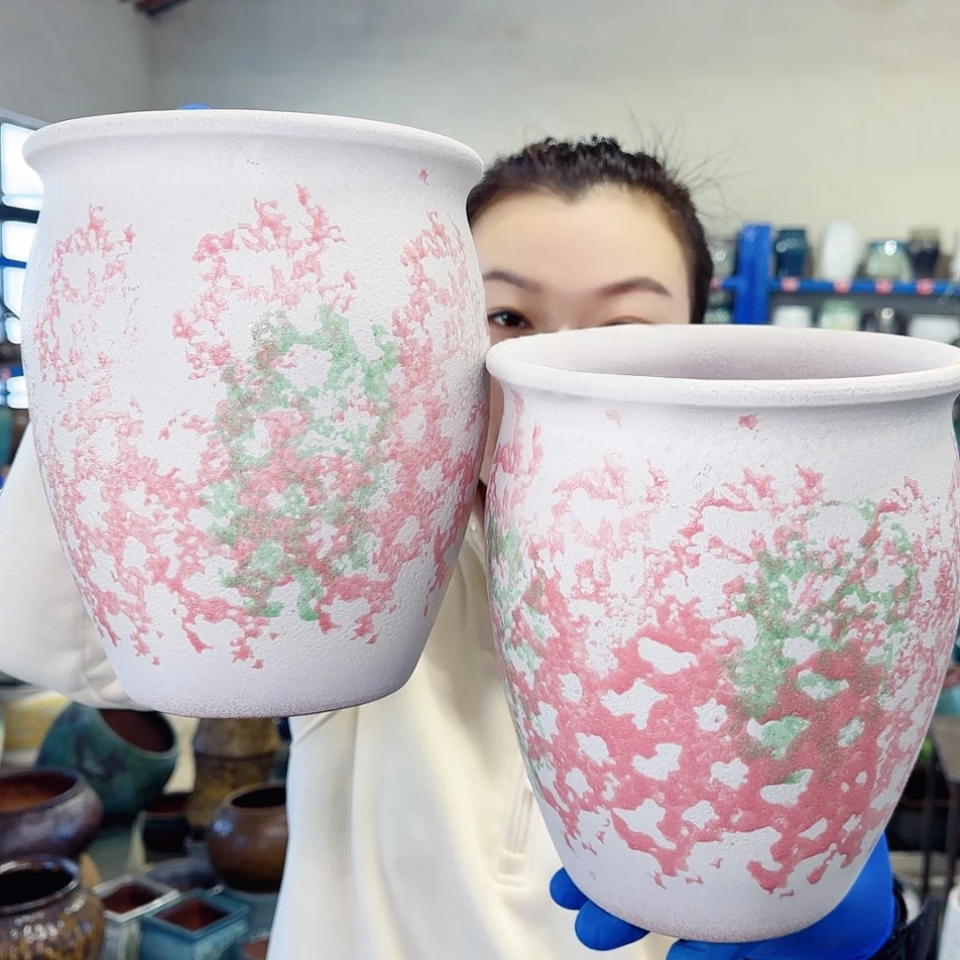 花盆紫砂高22宽18