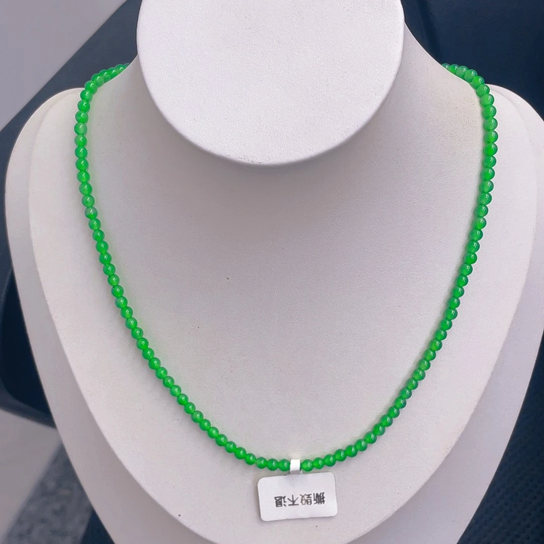 翡翠未镶嵌颈饰卡4 锁骨链