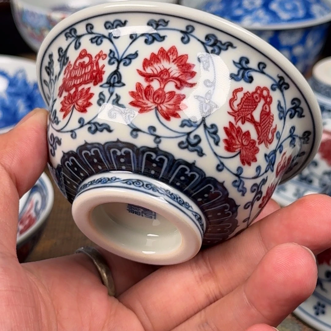 4***。现代手工手绘茶器