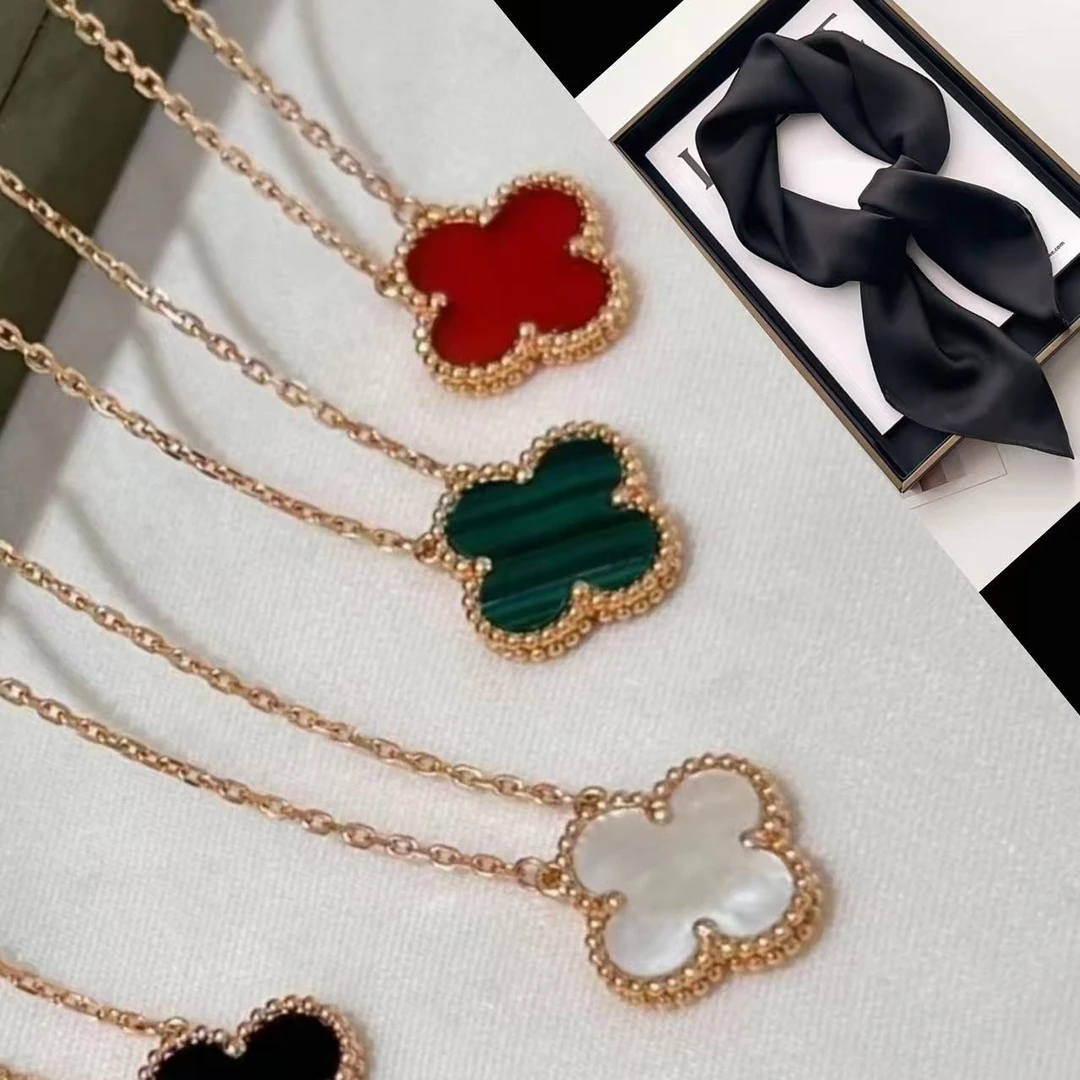 【项.琏】【四叶艹】高定系列女士法式百搭轻奢时尚轻奢丝巾