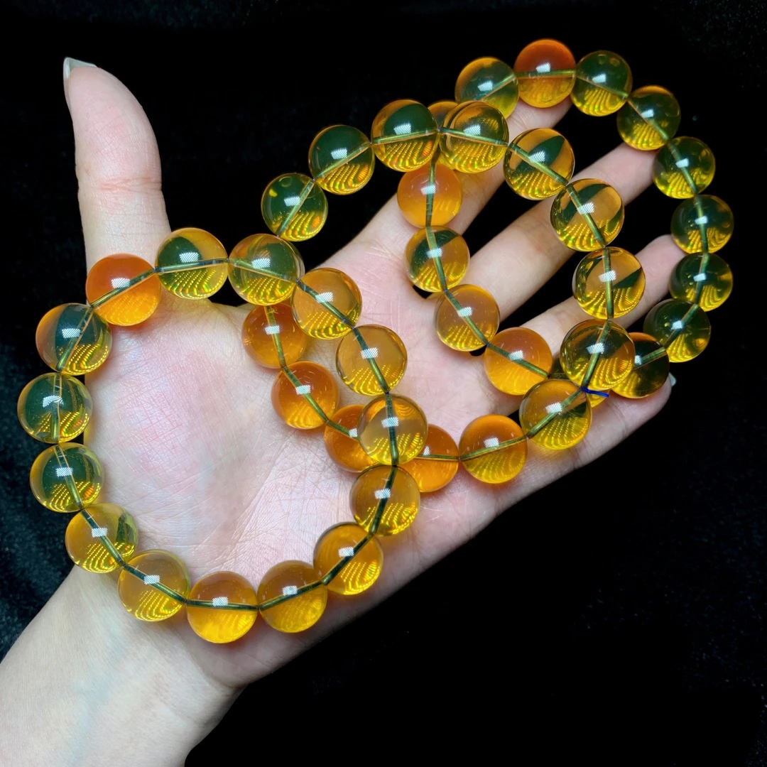 【云上好物】琥珀单圈手串-多样性发一件-13mm-DS09795-20（JG）