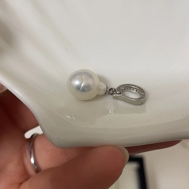 耳饰淡水珍珠合金