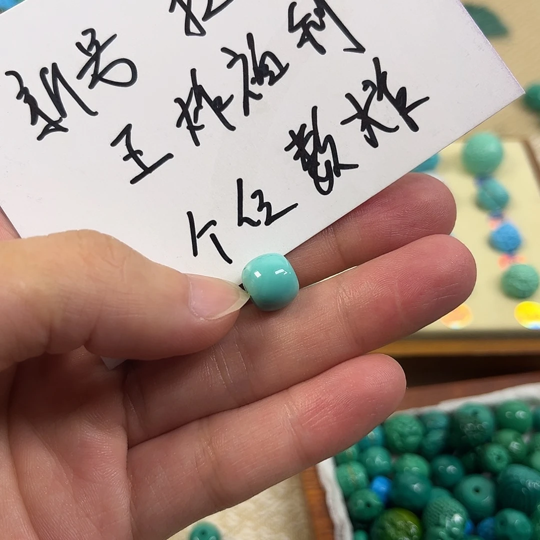 手工雕刻配饰配珠手串尺寸10