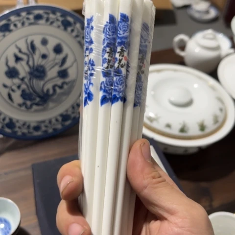 其他瓷筷子10双陶瓷