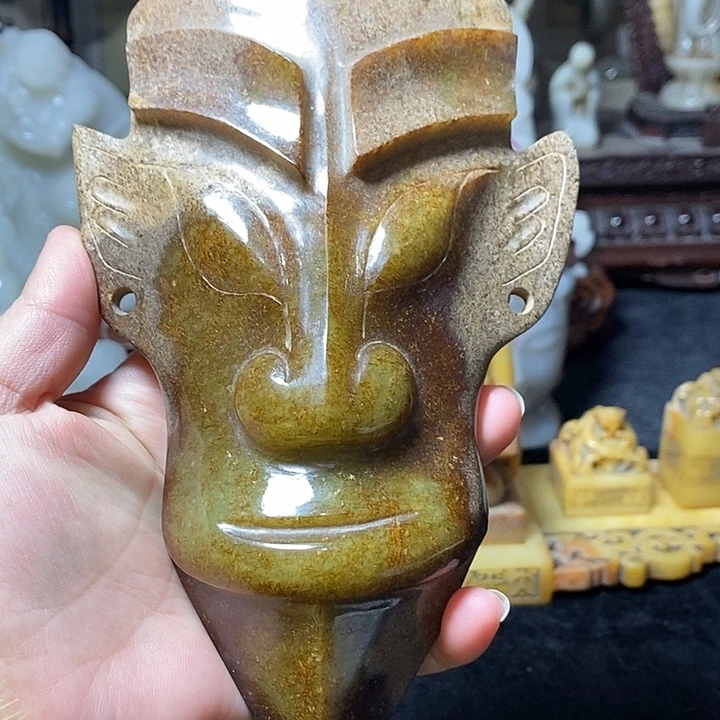 和田玉（糖玉）未镶嵌挂件