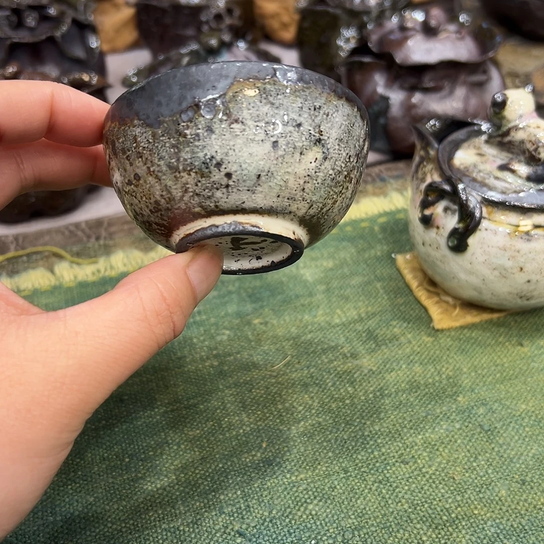 景德镇手工手作柴烧裸烧陶瓷