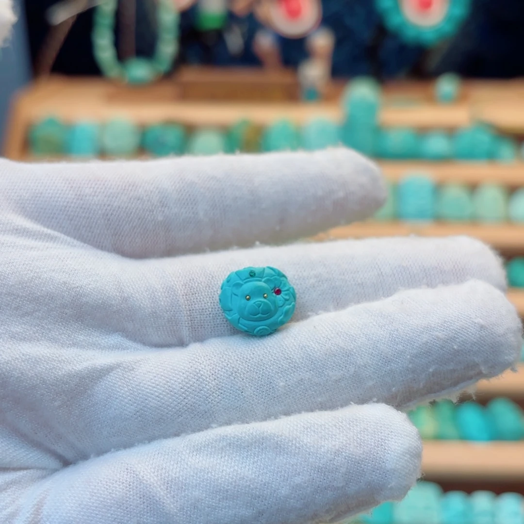 绿松石未镶嵌配饰