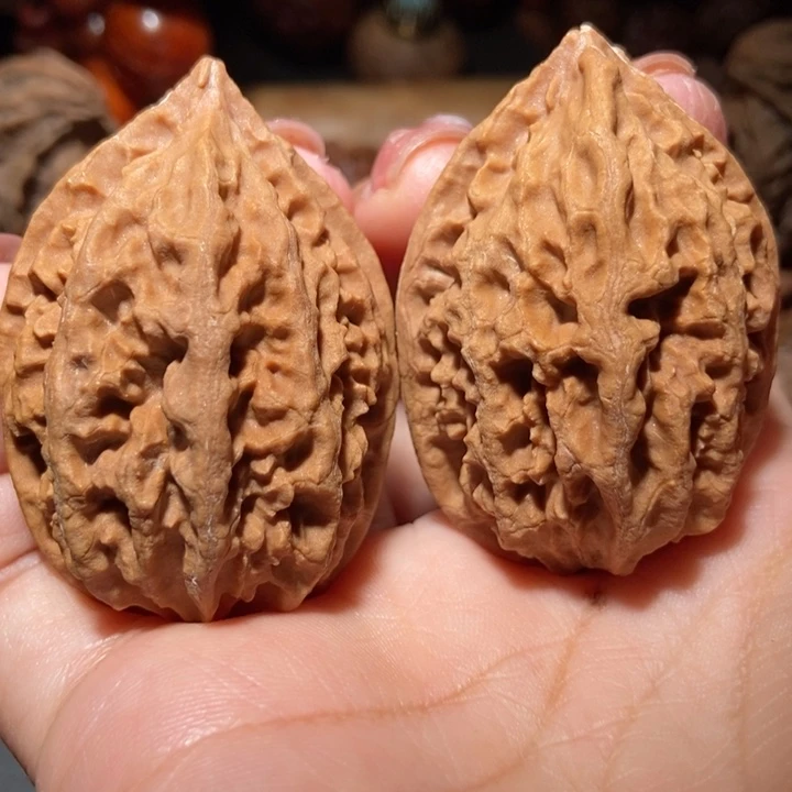 把件文玩核桃东北楸子小雪115