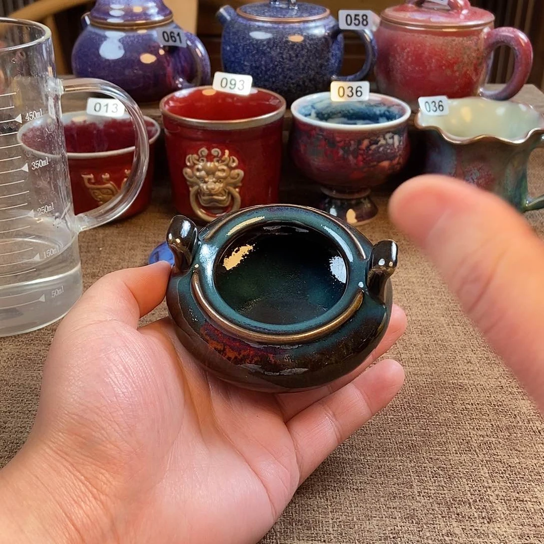 摆件钧瓷材料材料