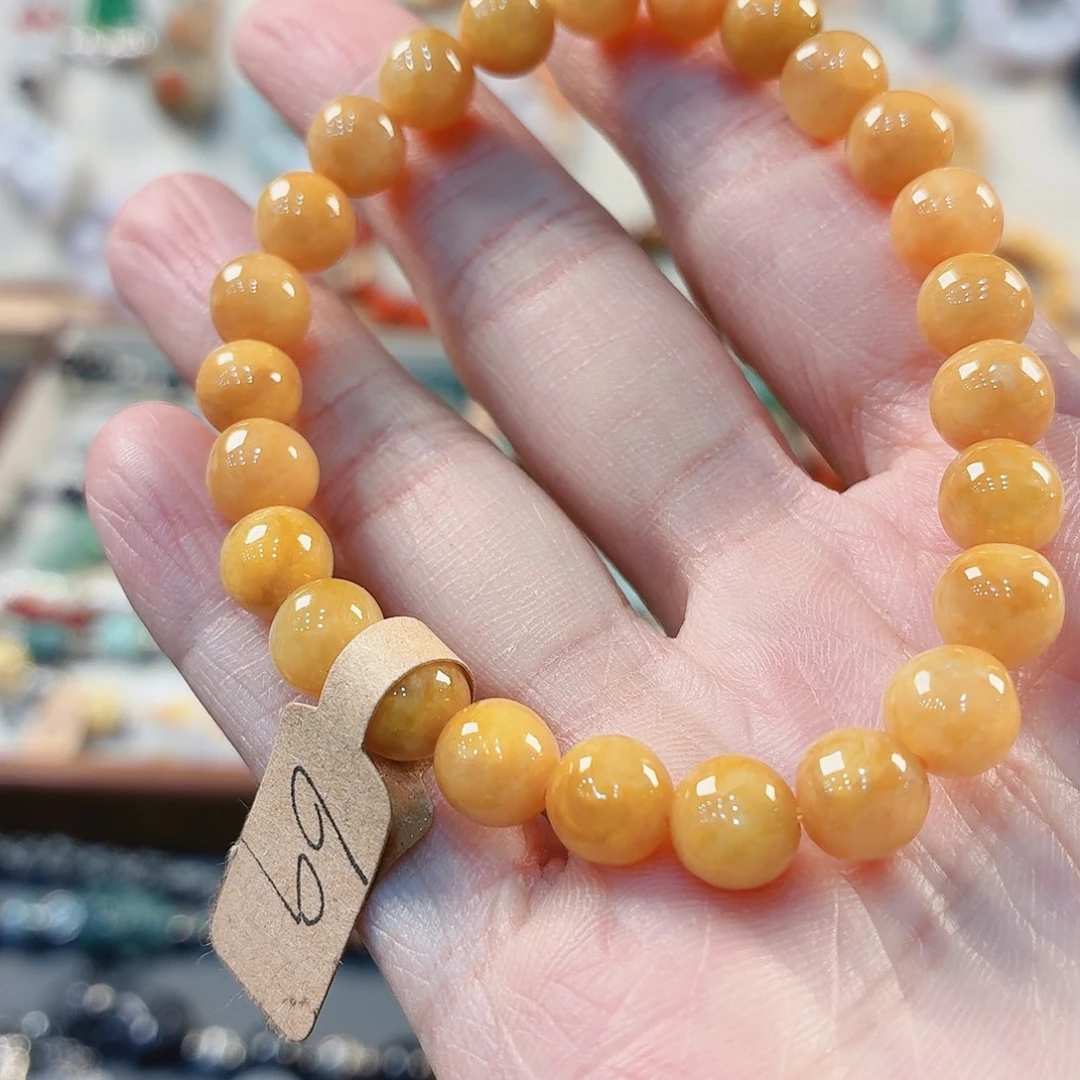 翡翠未镶嵌手链手串