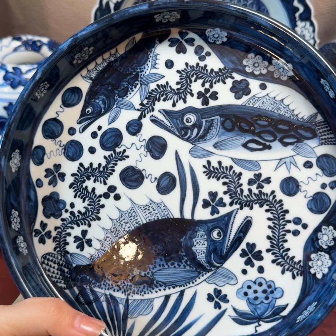 魏***威摆件陶手工手绘景德镇陶瓷