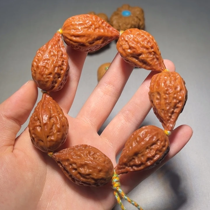 文玩核桃把件辣椒手串929