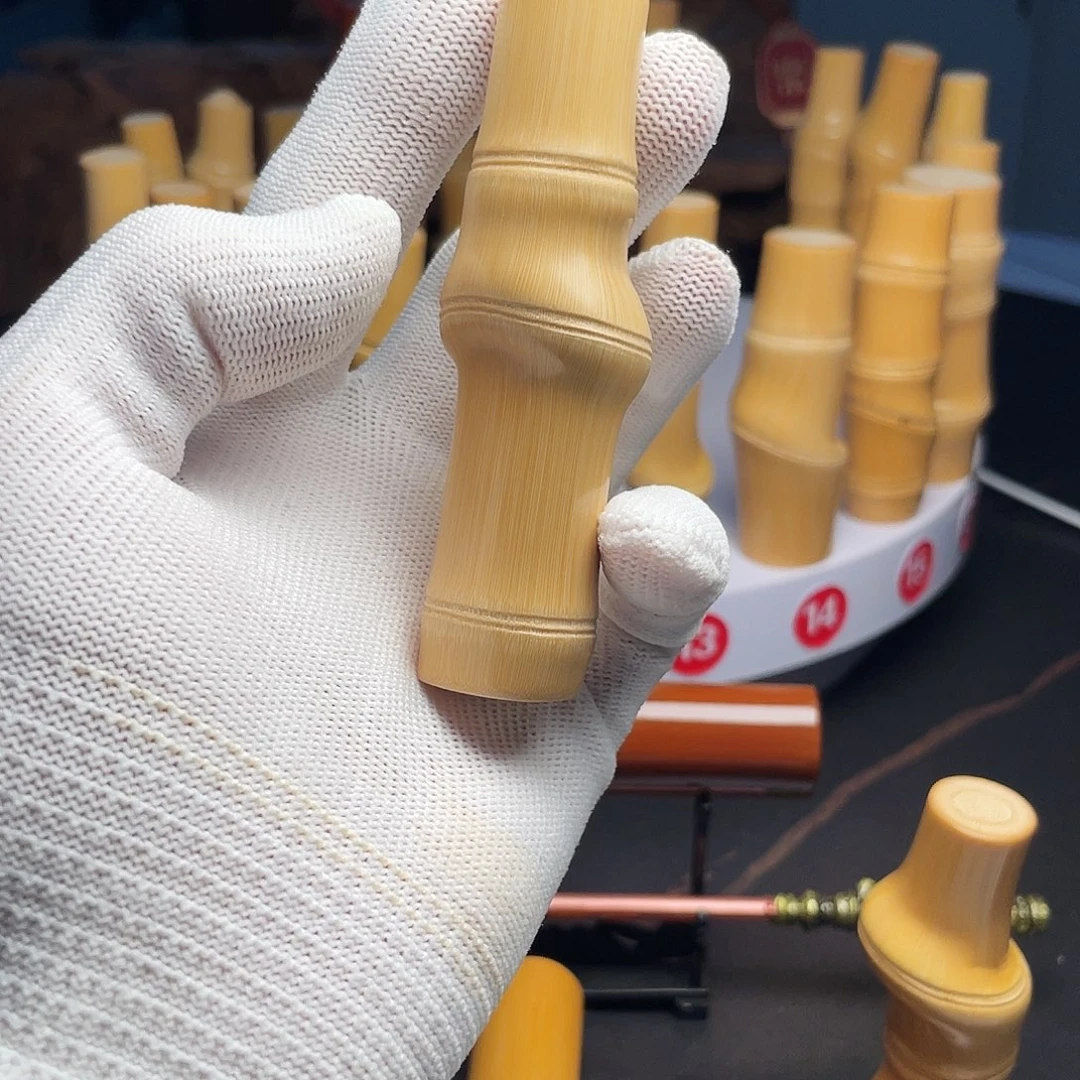 竹?****觉实心玉竹精品手把