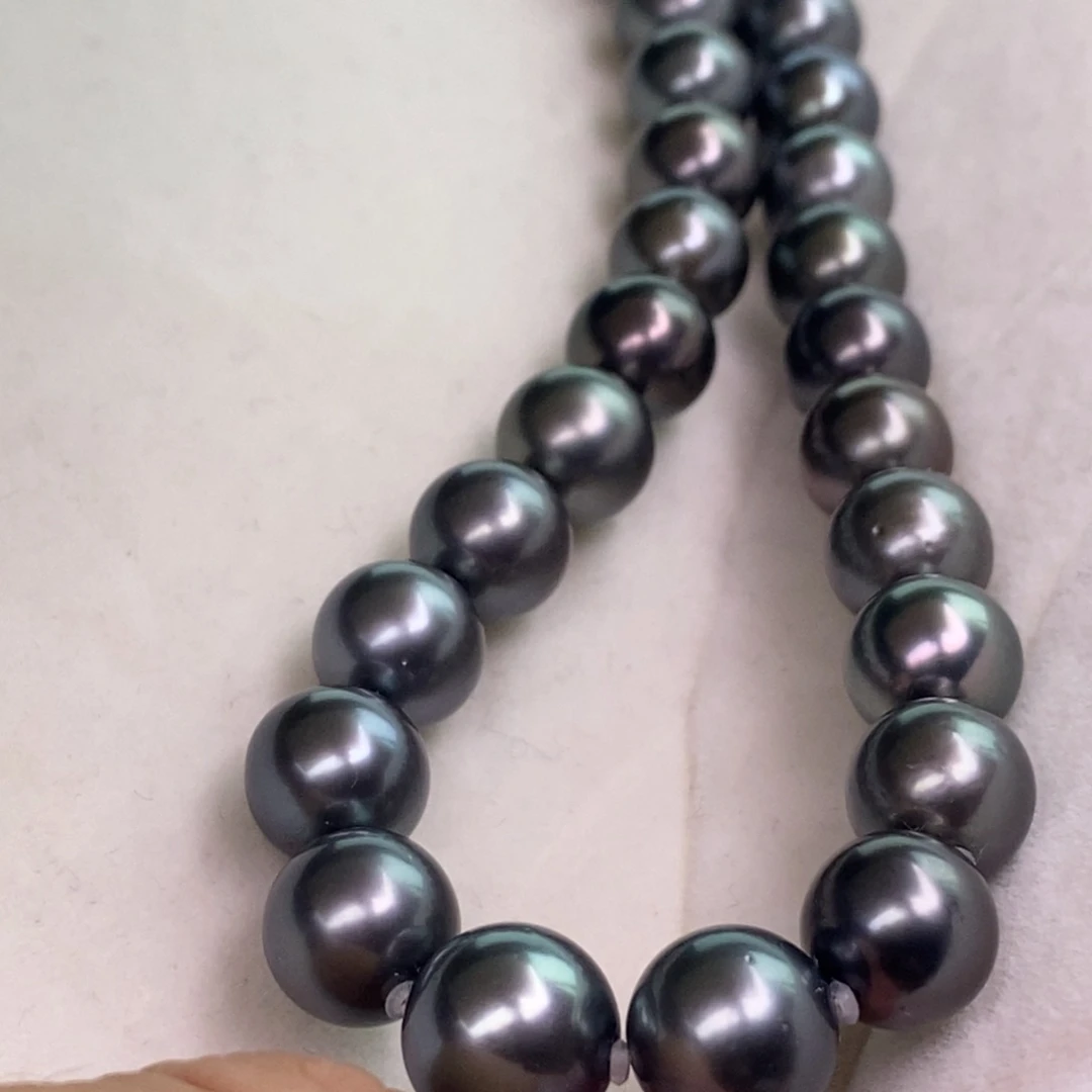 颈饰银S925镶嵌海水珍珠