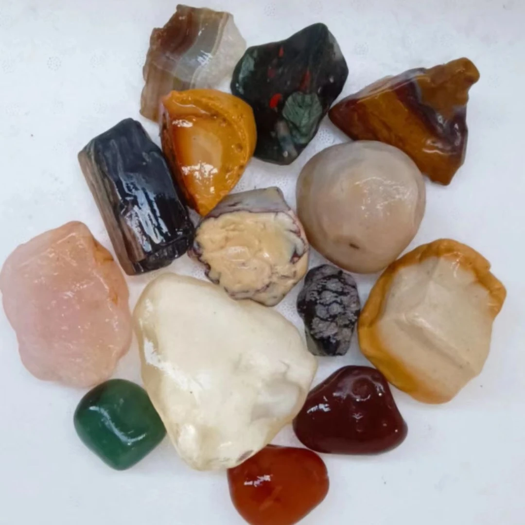 1号链接，一物一拍，奇石网红手工家具摆件，水晶，直播间截图