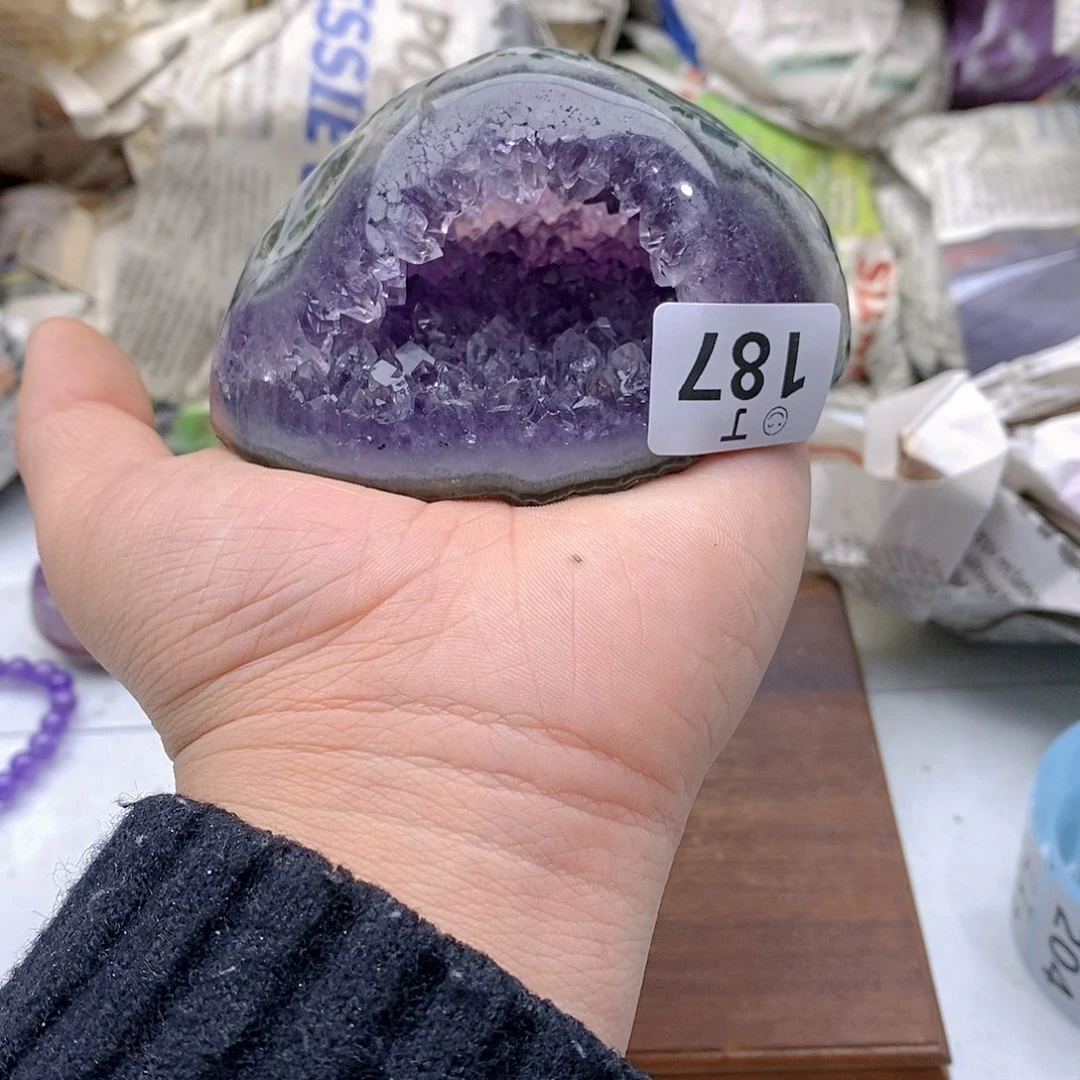 紫晶大型摆件（非配饰）未镶嵌