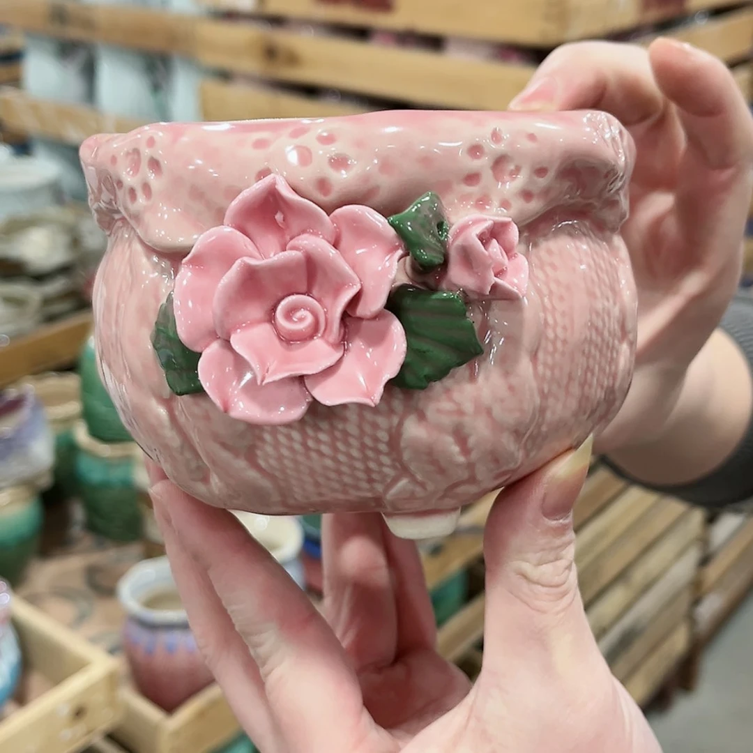 【闪购商品】陶瓷福利品凑满10元发货陶瓷花盆