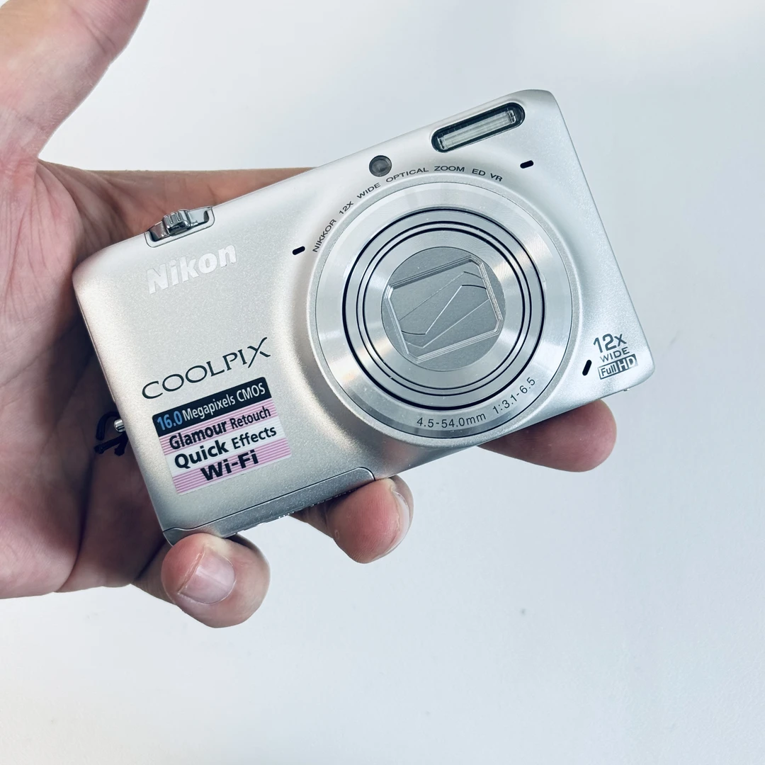 95新 Nikon/尼康 尼康s6500性价比1600w像素12倍光变人景都可