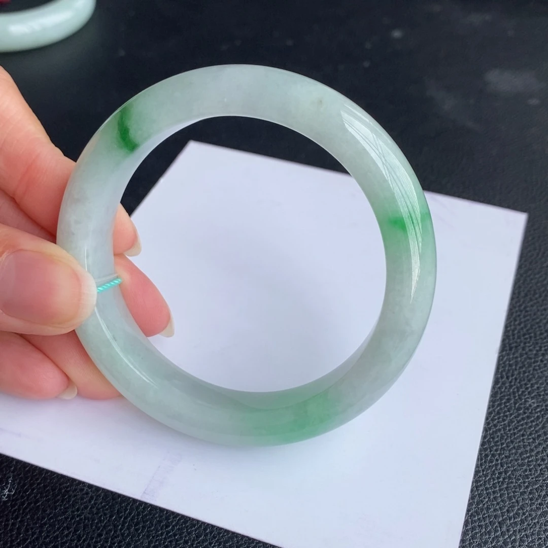 未镶嵌手镯翡翠55-56正圈