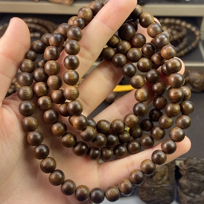 【闪购商品】沉香手串孤***悦富森红土