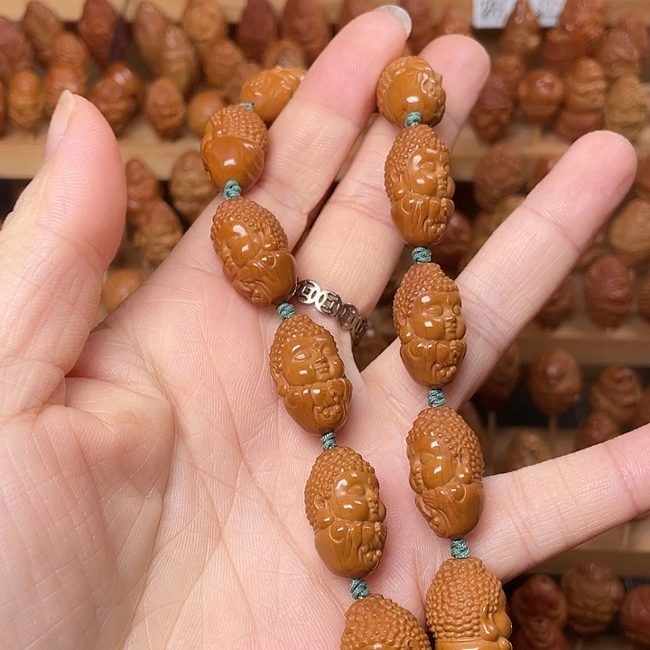 吊坠橄榄核福利宝宝佛花皮不退不换