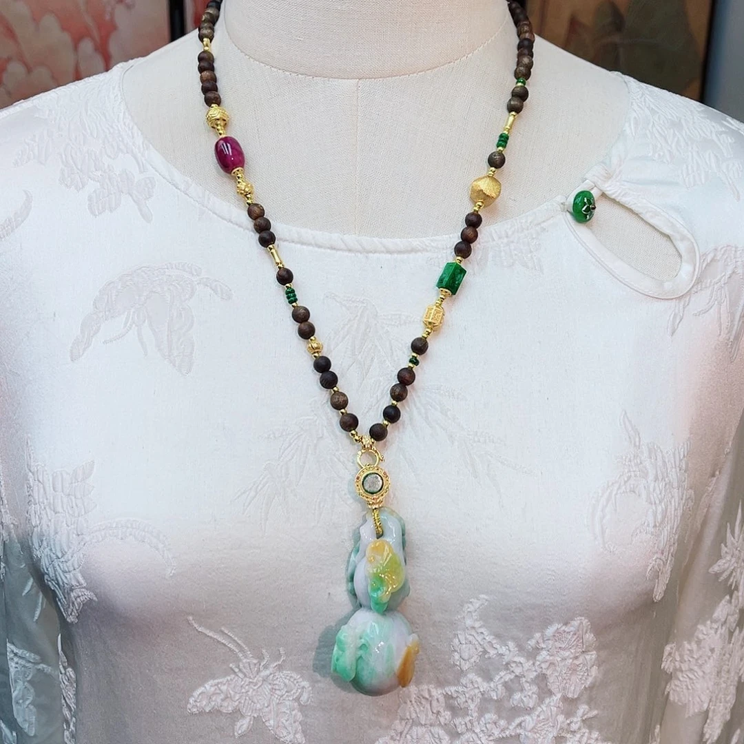 颈饰合金翡翠48小时鉴赏期1