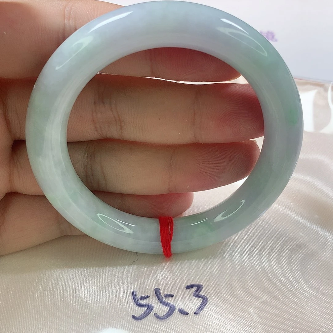 翡翠手镯（圆镯）未镶嵌340号