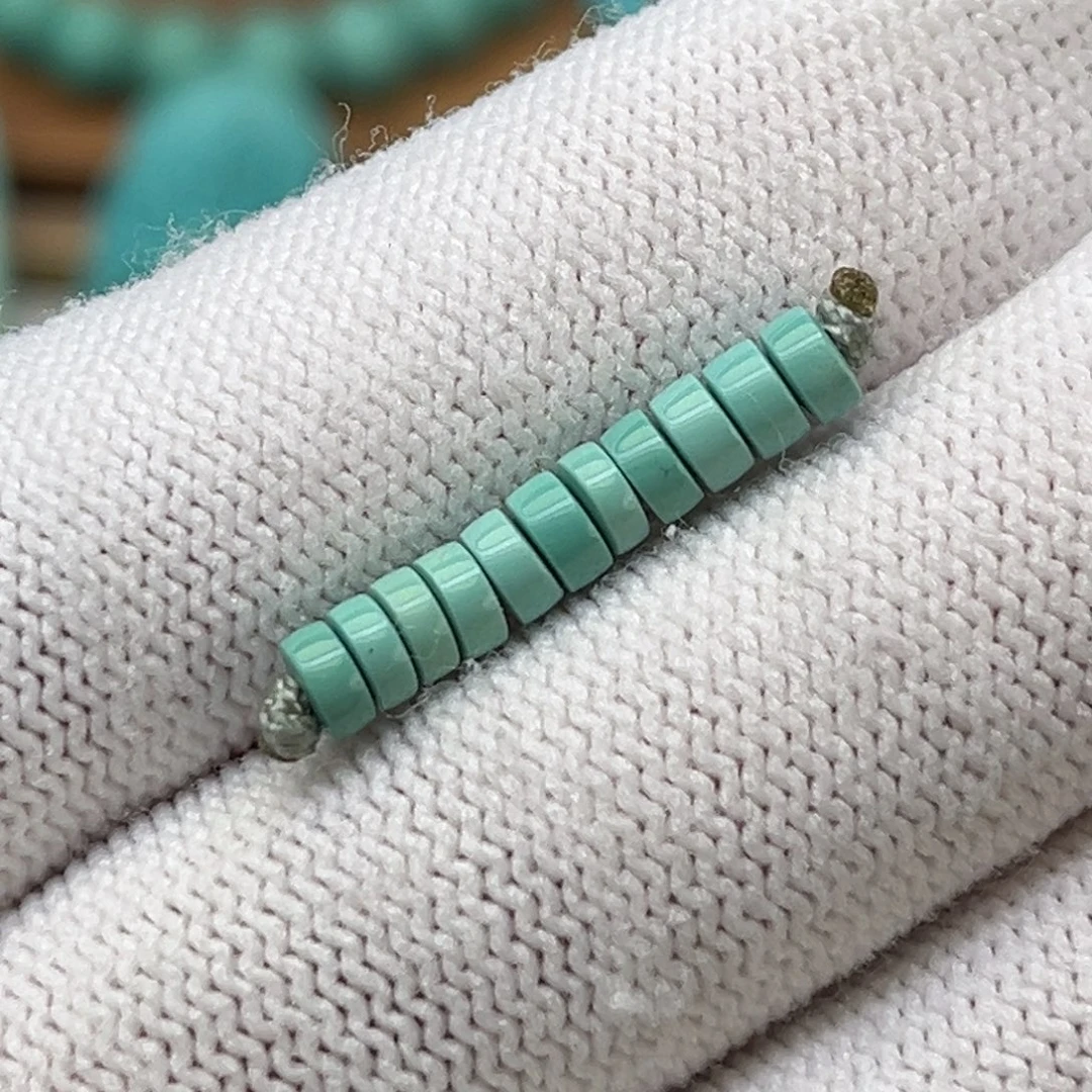 绿松石未镶嵌珠宝奇石精品直切