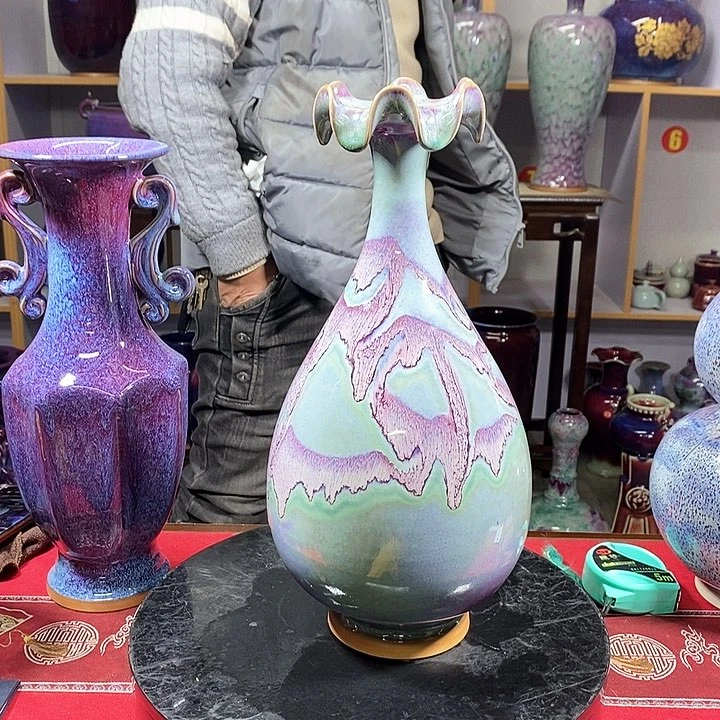 瓶中国神垕精品钧瓷