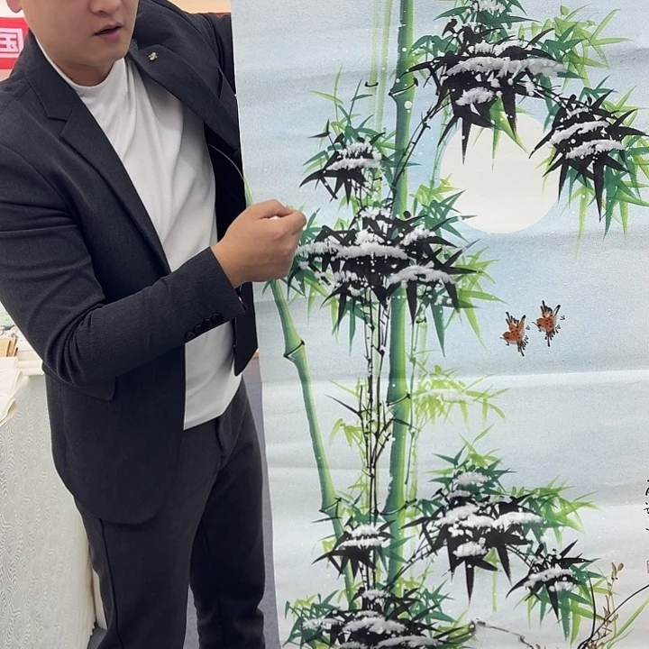 国画手绘国画作品