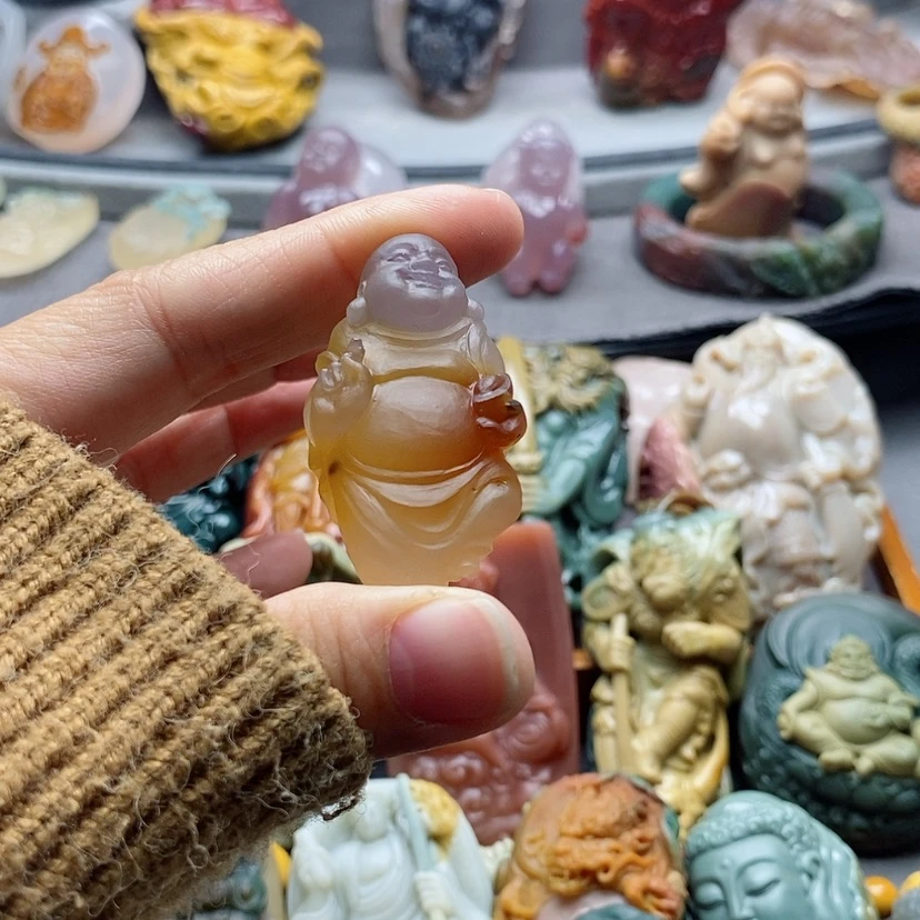 【闪购商品】未镶嵌吊坠定制玛瑙