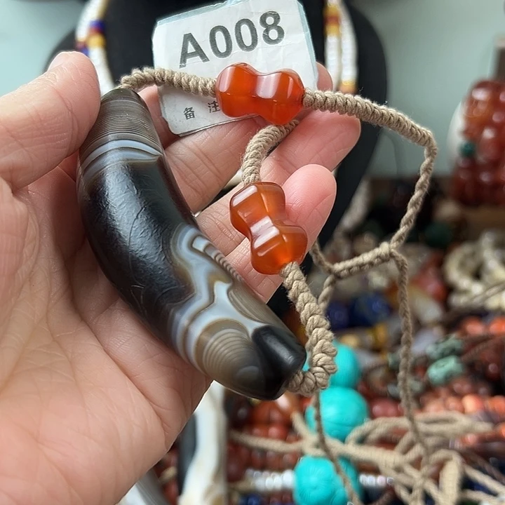 ****哥玛瑙/玉髓未镶嵌颈饰