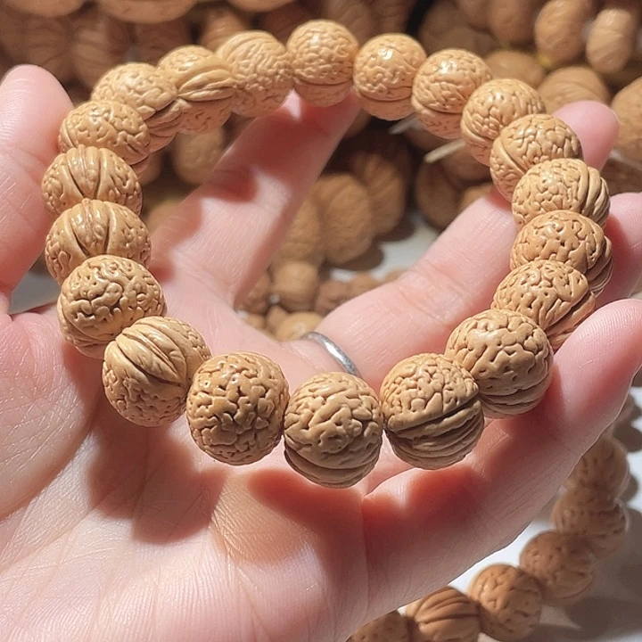 阳***好桃核吊坠桃核手串玲珑塔36