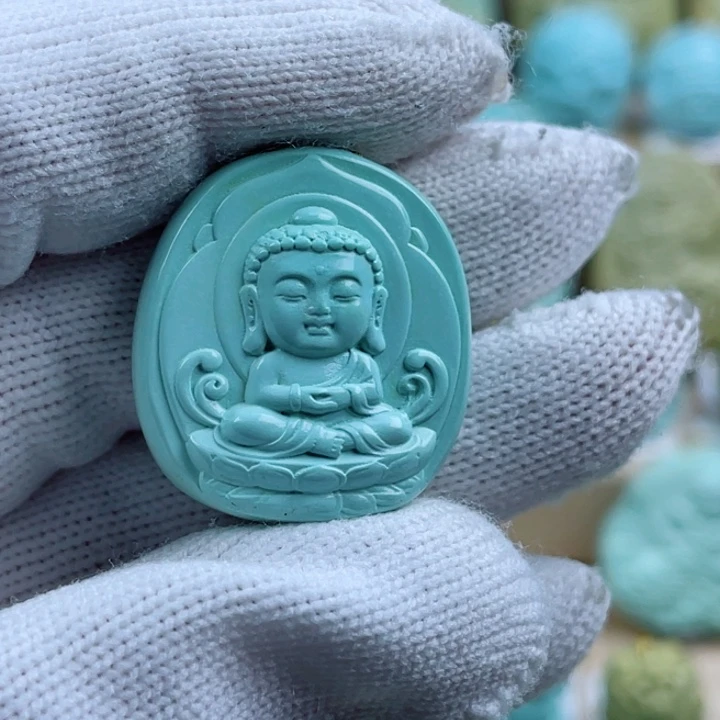 绿松石未镶嵌珠宝奇石